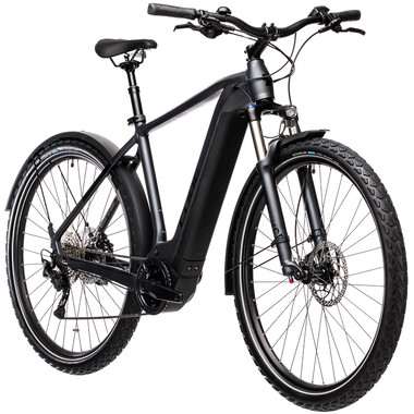 Bicicleta todocamino eléctrica CUBE NATURE HYBRID EXC 500 ALLROAD Negro 2021 0